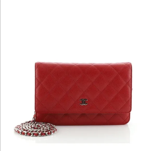 CHANEL CAVIAR QUILTED LEATHER WOC