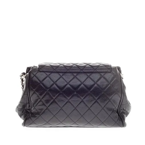 CHANEL CAVIAR QUILTED TIMELESS ACCORDION FLAP BAG