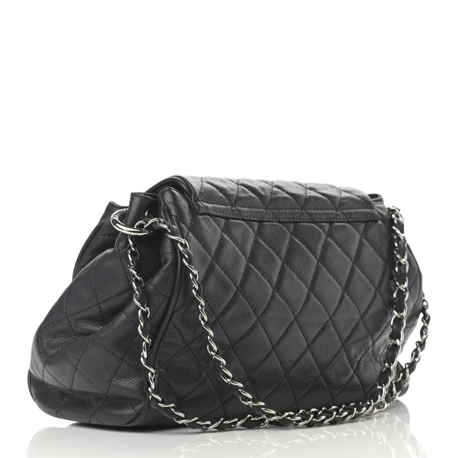 CHANEL CAVIAR QUILTED TIMELESS ACCORDION FLAP BAG