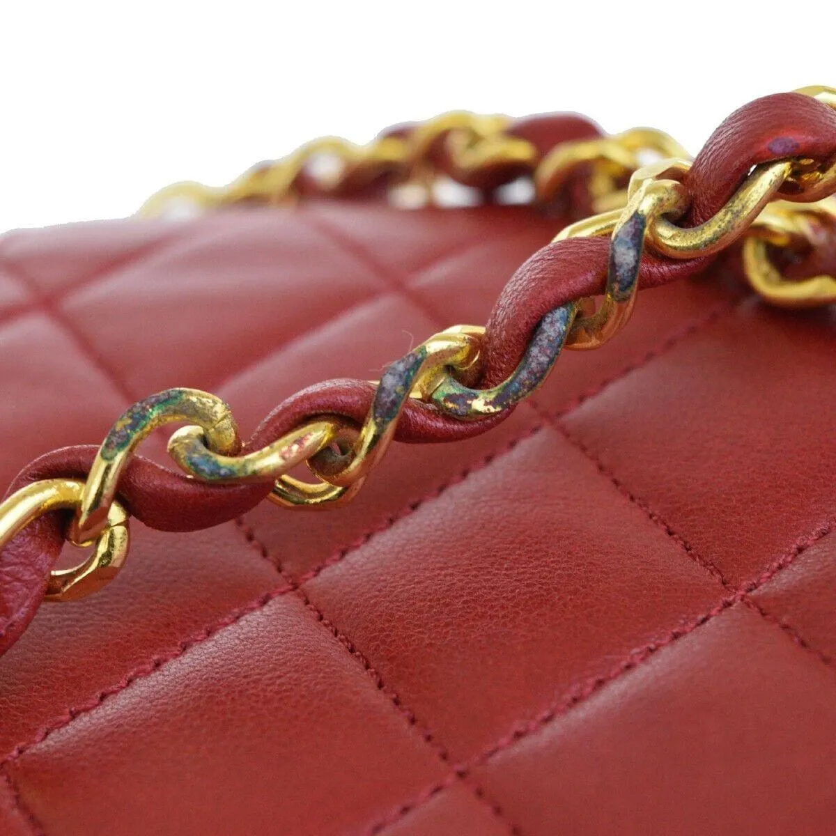 Chanel CC Matelasse 2Way Chain Shoulder Clutch Bag