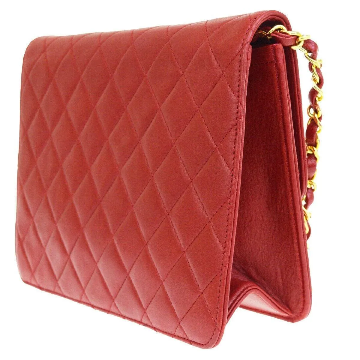 Chanel CC Matelasse 2Way Chain Shoulder Clutch Bag
