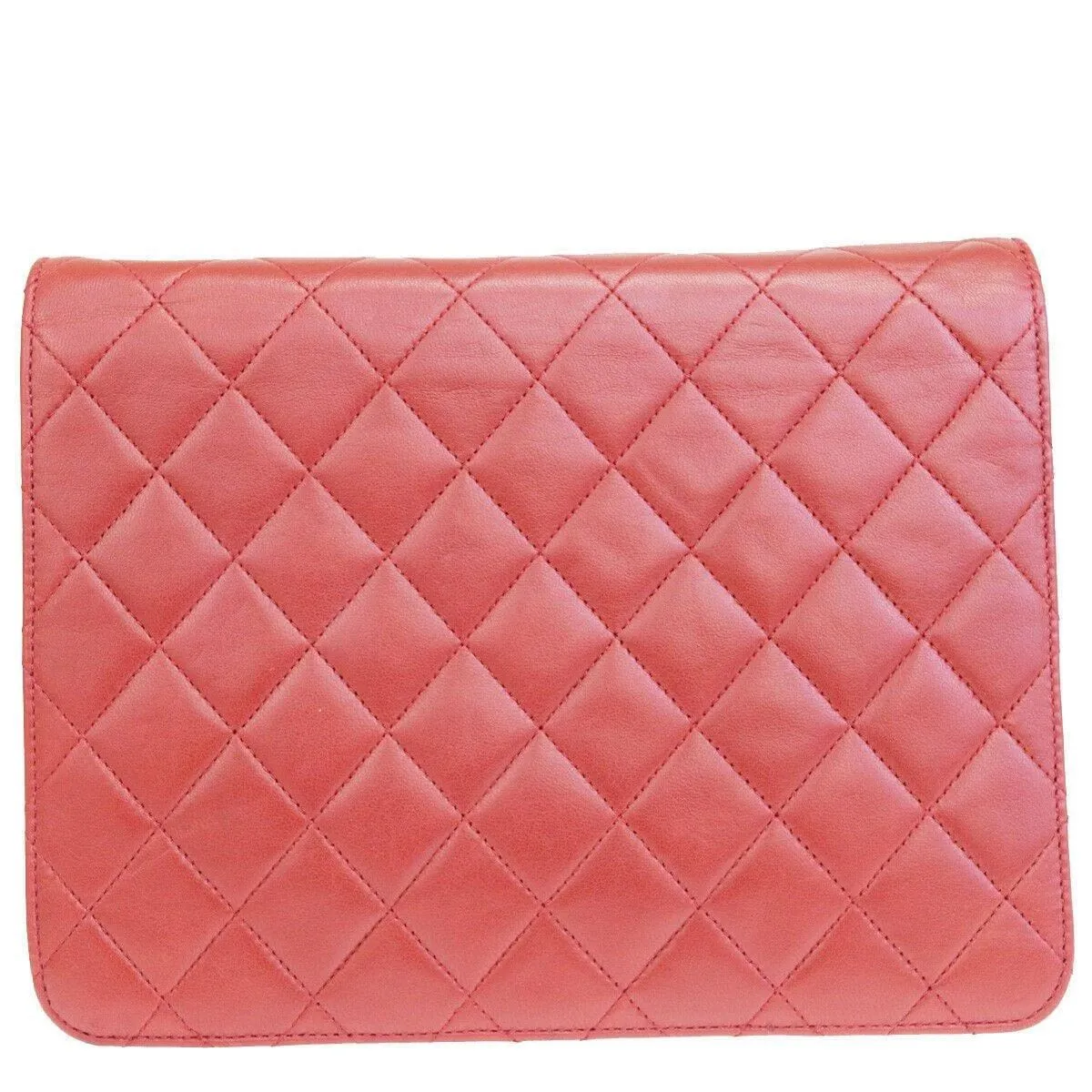 Chanel CC Matelasse 2Way Chain Shoulder Clutch Bag