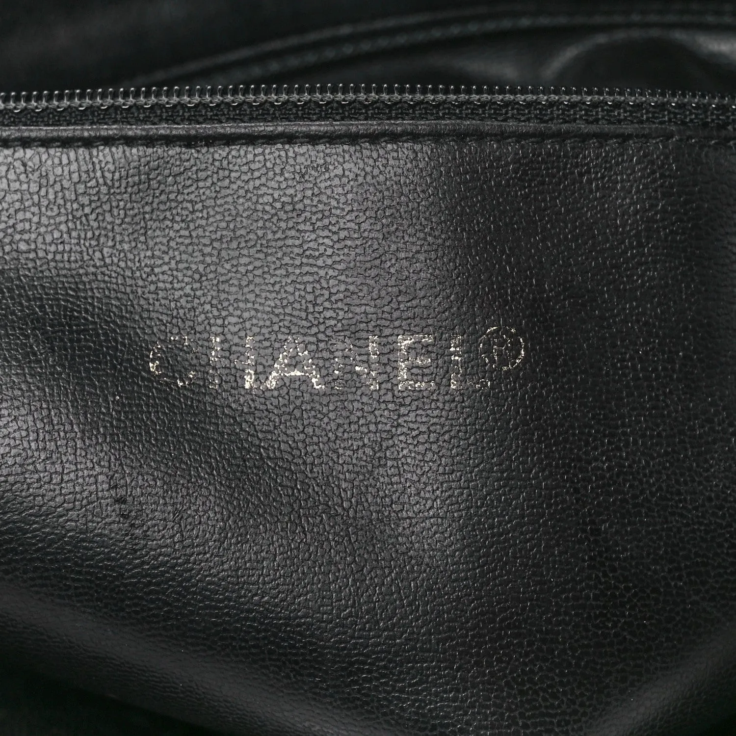 CHANEL CC QUILTED LAMBSKIN LEATHER SHOULDER BAG