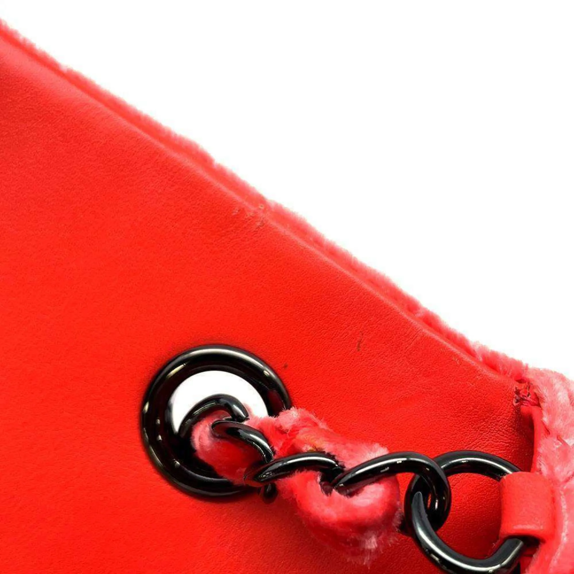 Chanel Chain Shoulder Bag Coco Mark Matelasse Velour A69900 CHANEL Flap