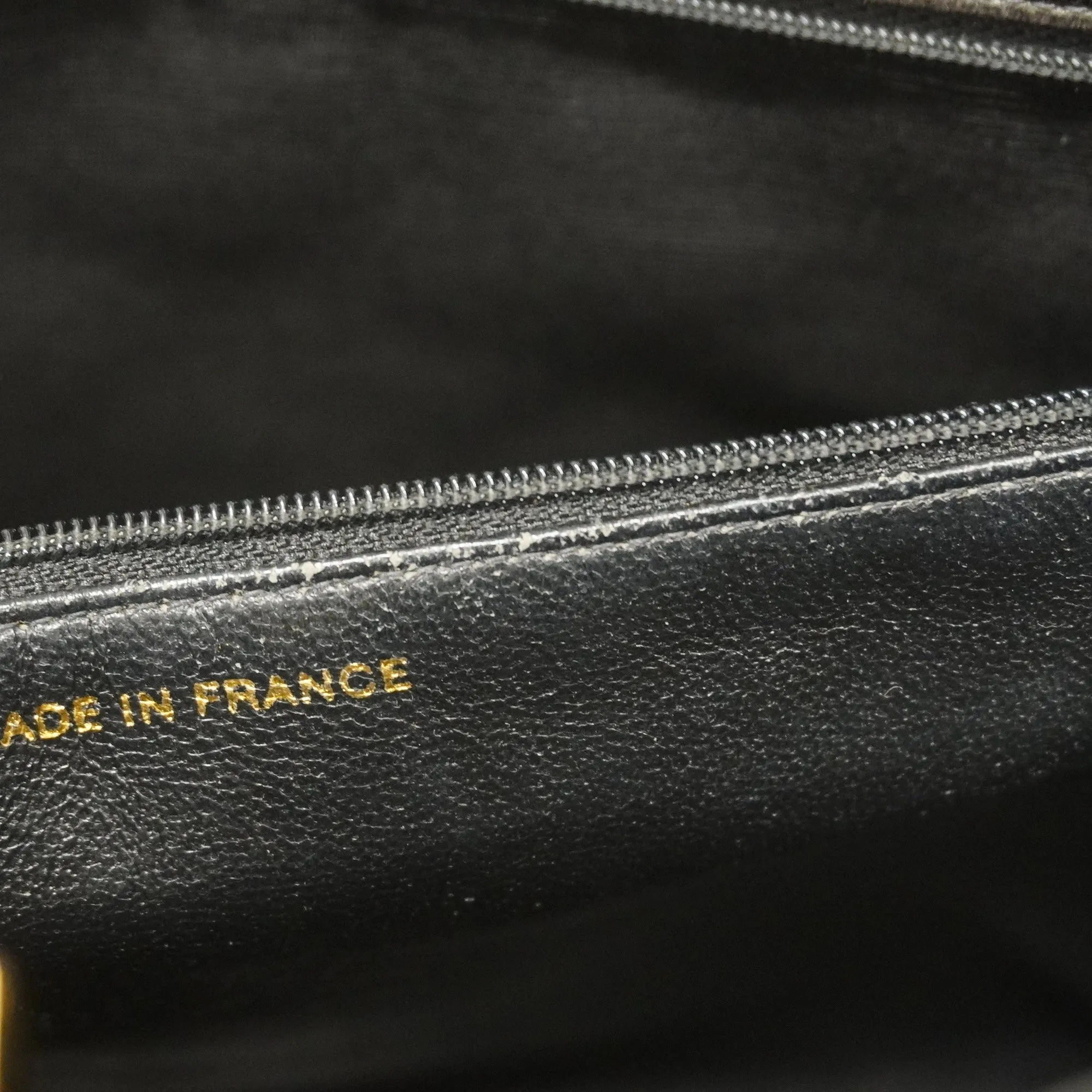 Chanel  Matelasse Chain Lambskin Women's Leather Shoulder Bag Black