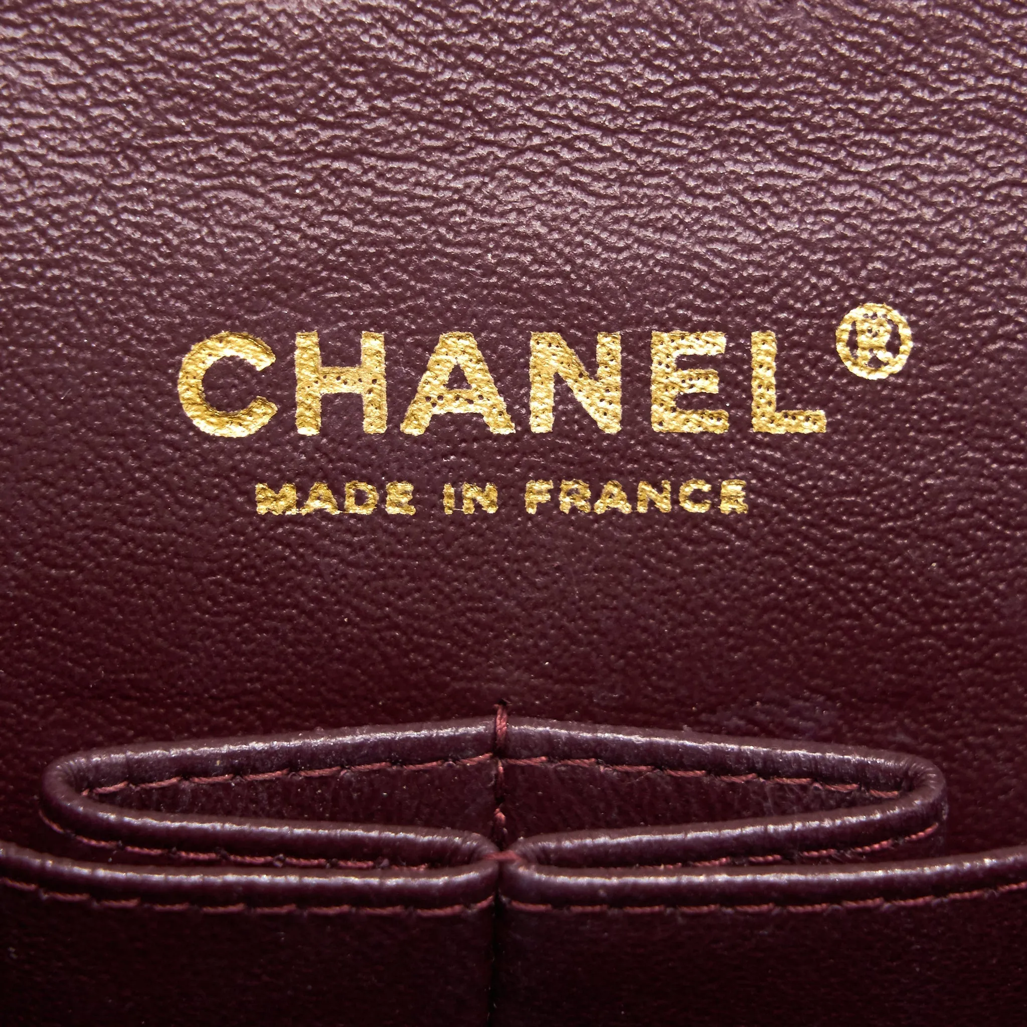 CHANEL MEDIUM CLASSIC DOUBLE FLAP CAVIER Black and gold