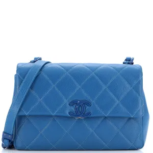 CHANEL My Everything Flap Bag Quilted Caviar Medium