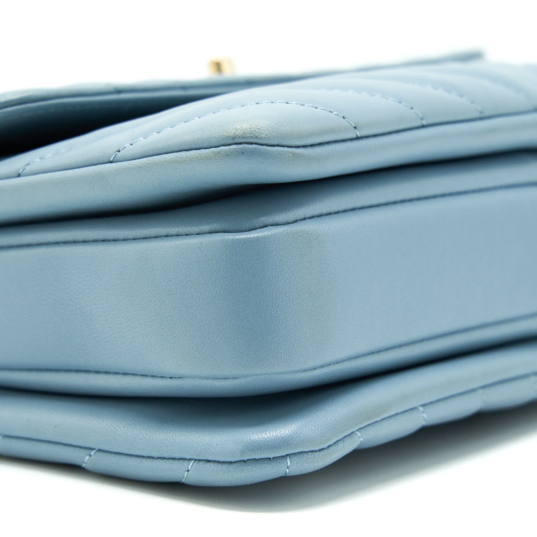 Chanel Trendy CC Flap Bag Light Blue Lambskin LGHW