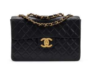 CHANEL VINTAGE JUMBO CLASSIC FLAP BAG