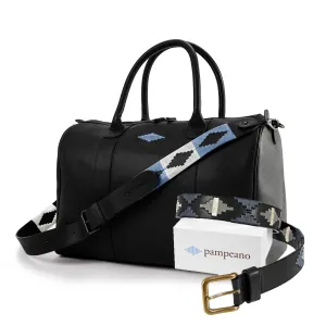 Choice of Any Leather pampeano Belt and Leather Travel Bag - Gift Package
