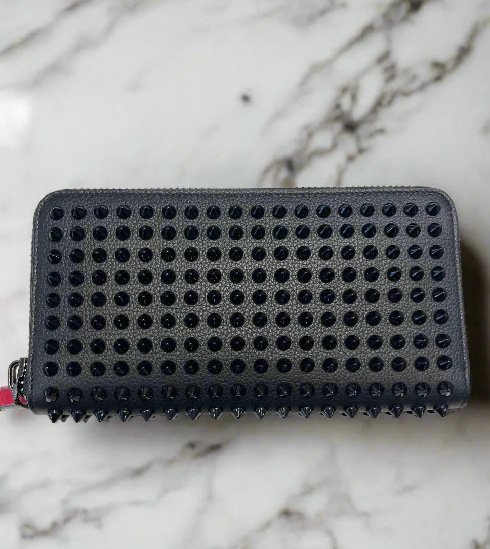 CHRISTIAN LOUBOUTIN Panettone Studs Leather Wallet