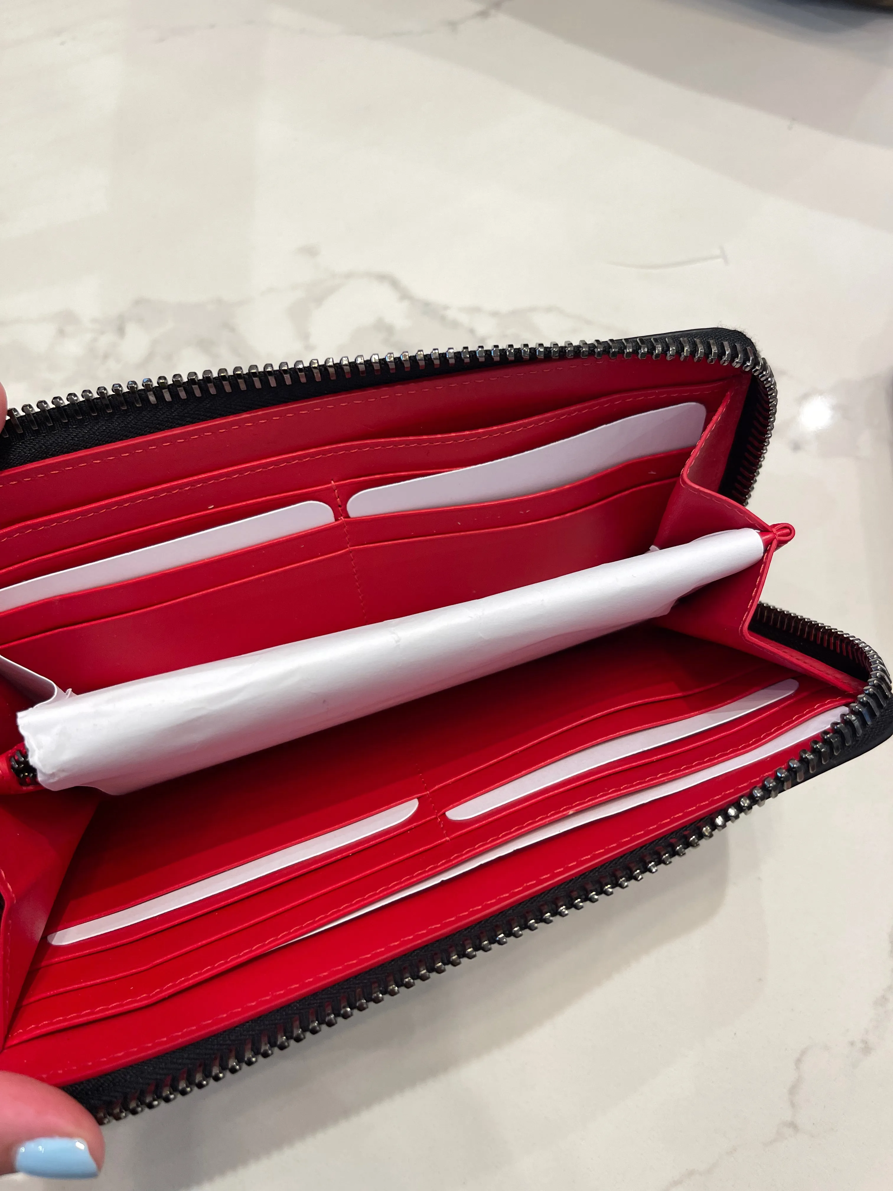CHRISTIAN LOUBOUTIN Panettone Studs Leather Wallet