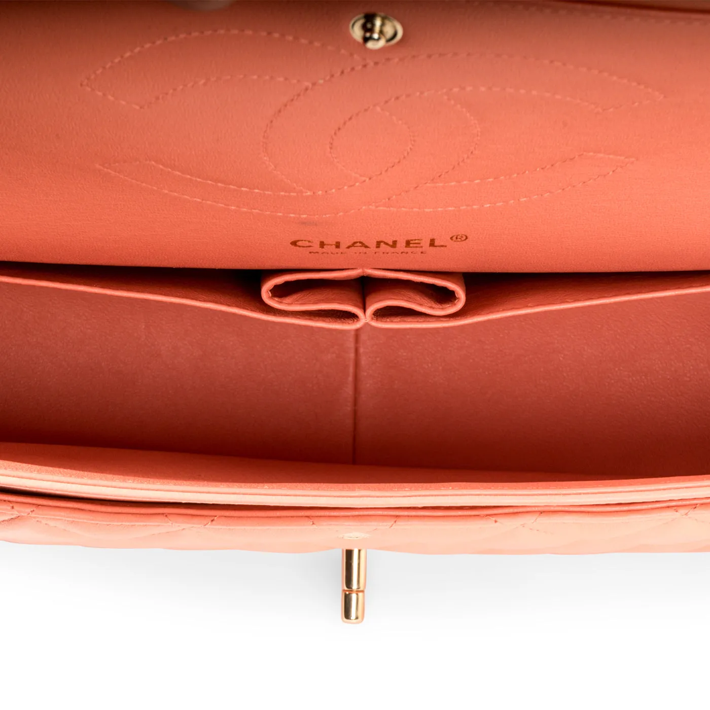 Classic Flap Bag - Jumbo - Peach