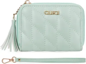 CLUCI Small Shoulder Bags Bundles with Small Quilted Wallet for Women