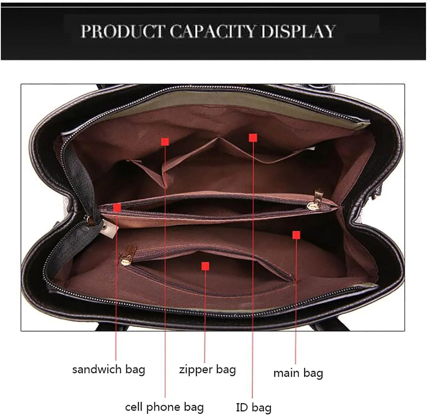 Clutch Purses for Women Formal Tote Bags and Wallets Set Shoulder Satchel Handbags Bucket Purse for Women