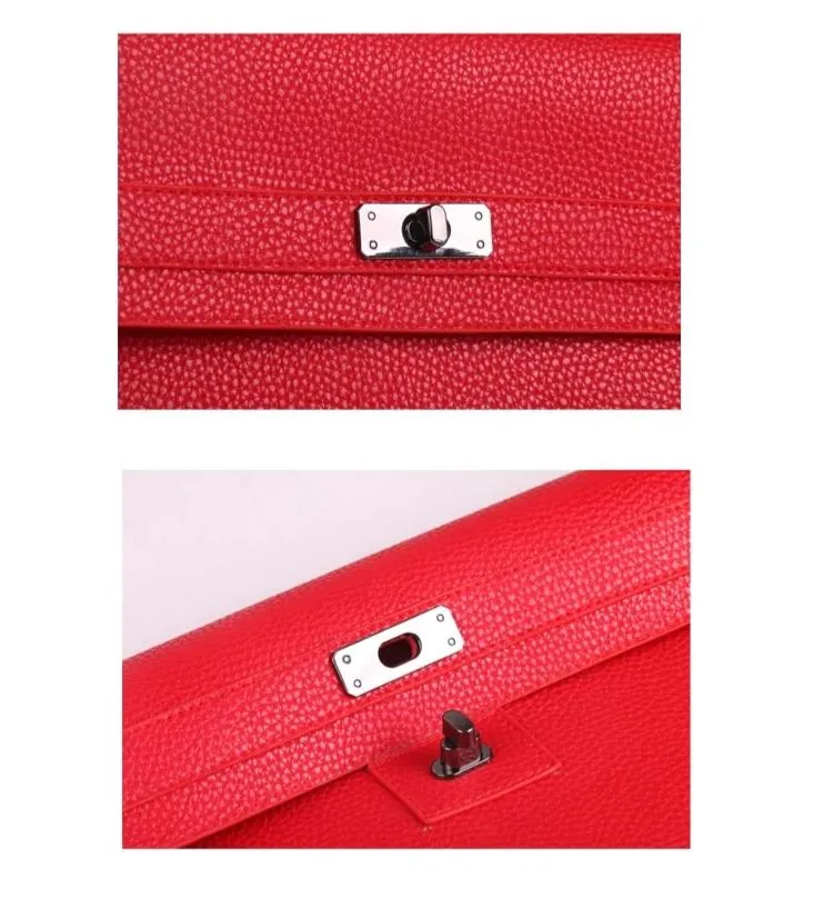 Clutches PU Leather Cross body Bags For Women's Envelope Clutch Purse