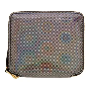 Comme des Garcons Wallets Silver Rainbow Zip-Around Wallet