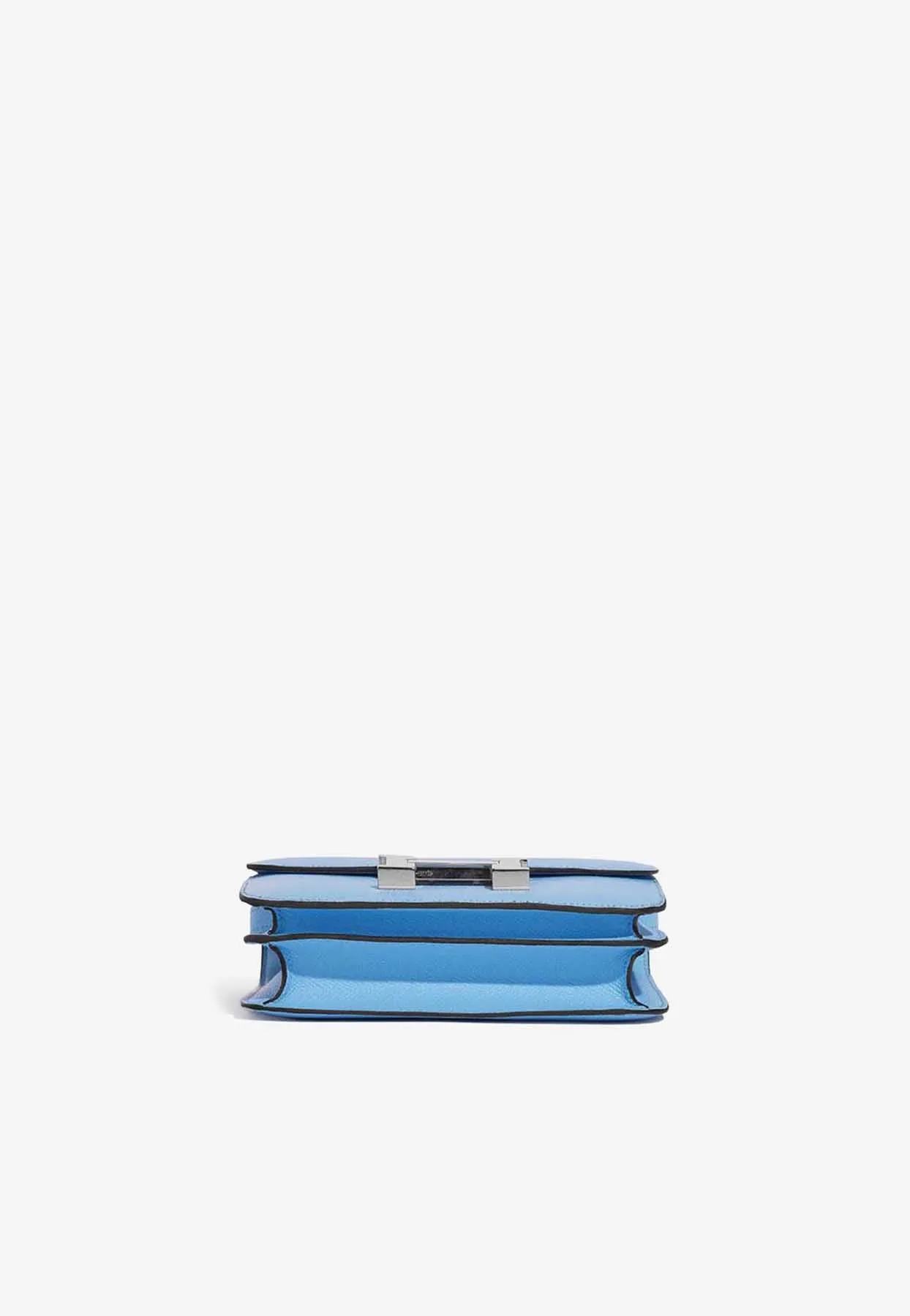 Constance 18 in Bleu Celeste Epsom with Palladium Hardware