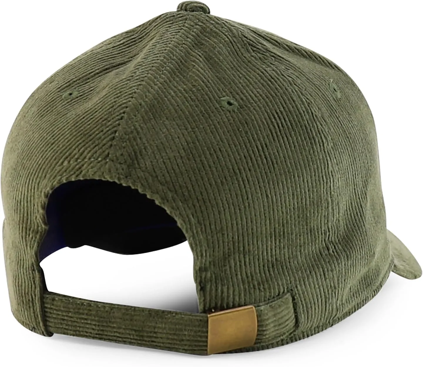 Cotton Structured 6 Panel Corduroy Baseball Cap