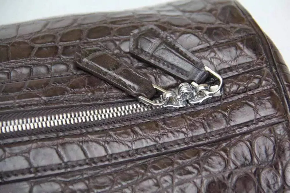 Crocodile Belly Small Super  Travel Duffel Bag
