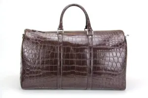 Crocodile Belly Small Super  Travel Duffel Bag