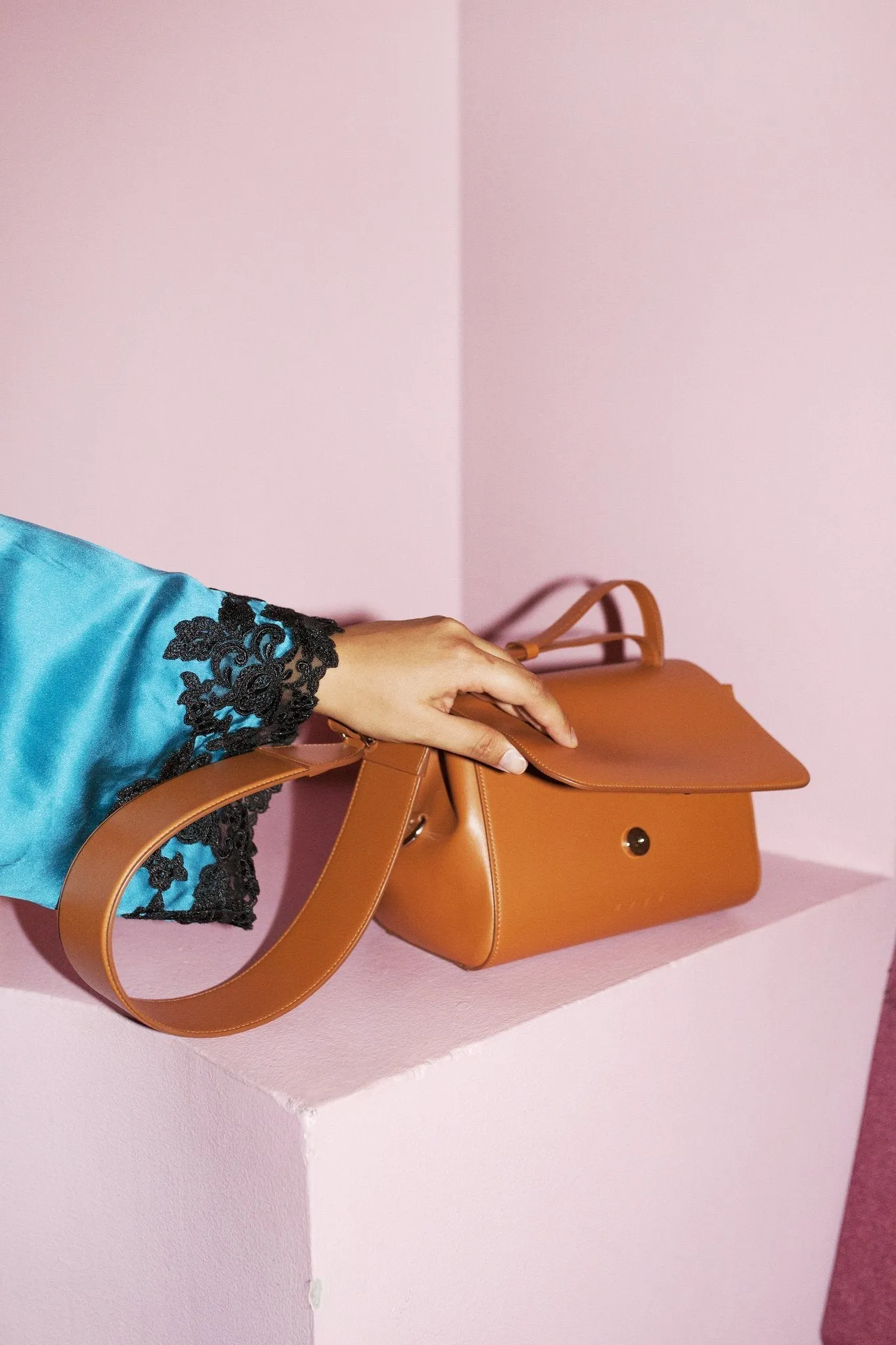Cross Body Camel Bag