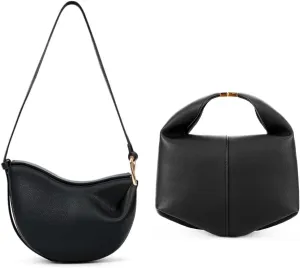 Crossbody Bags Purse Top Handle Bag Chic Dumpling Clutch Designer Small Faux Leather Shoulder Hobo Satchels for Women