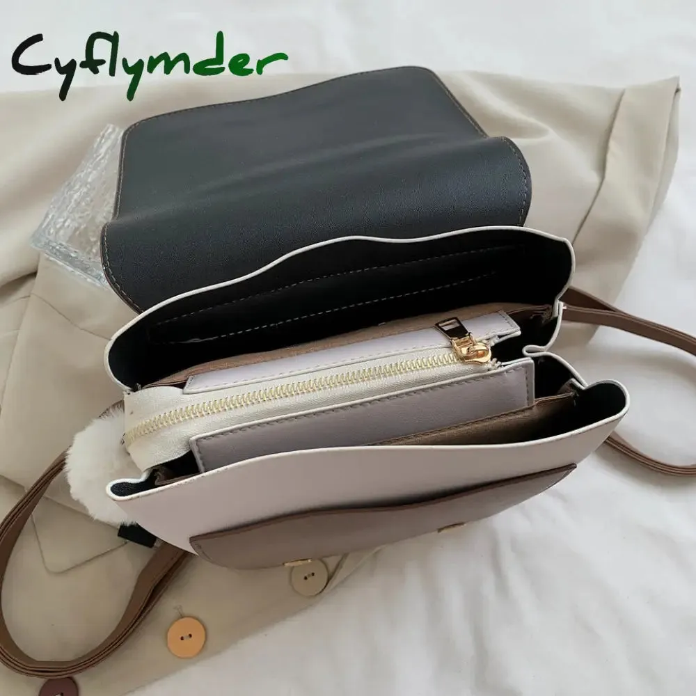 Cyflymder New Women Designer Backpacks High Quality Leather Travel Backpack Sac A Dos Small School Bags for Teenage Girls Female Back Pack