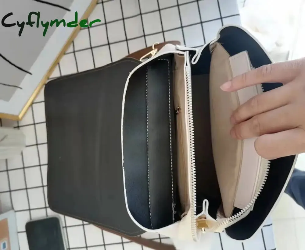 Cyflymder New Women Designer Backpacks High Quality Leather Travel Backpack Sac A Dos Small School Bags for Teenage Girls Female Back Pack