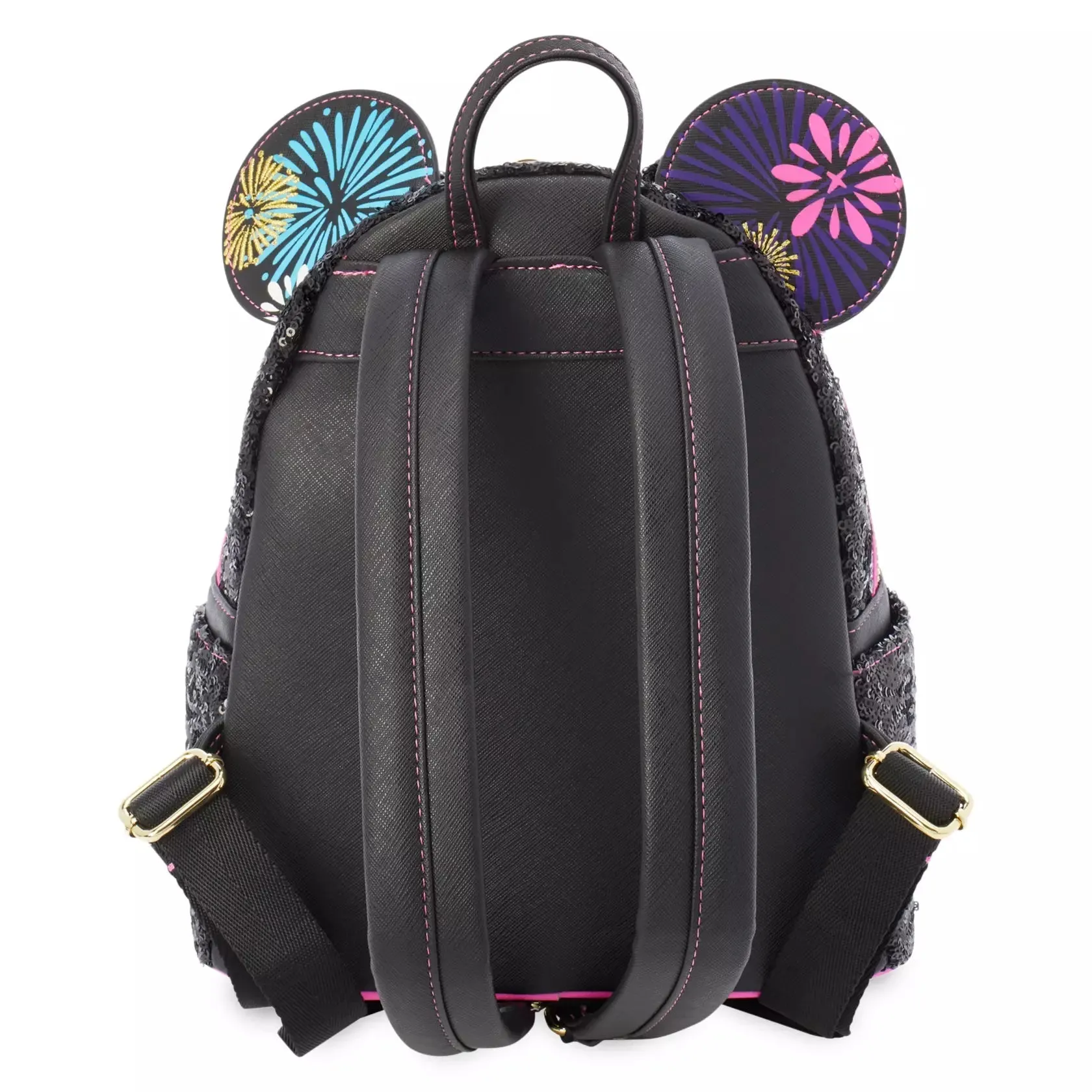 Disney Mini Backpack Ears Set Minnie Mouse The Main Attraction Fireworks & Castle Finale Loungefly