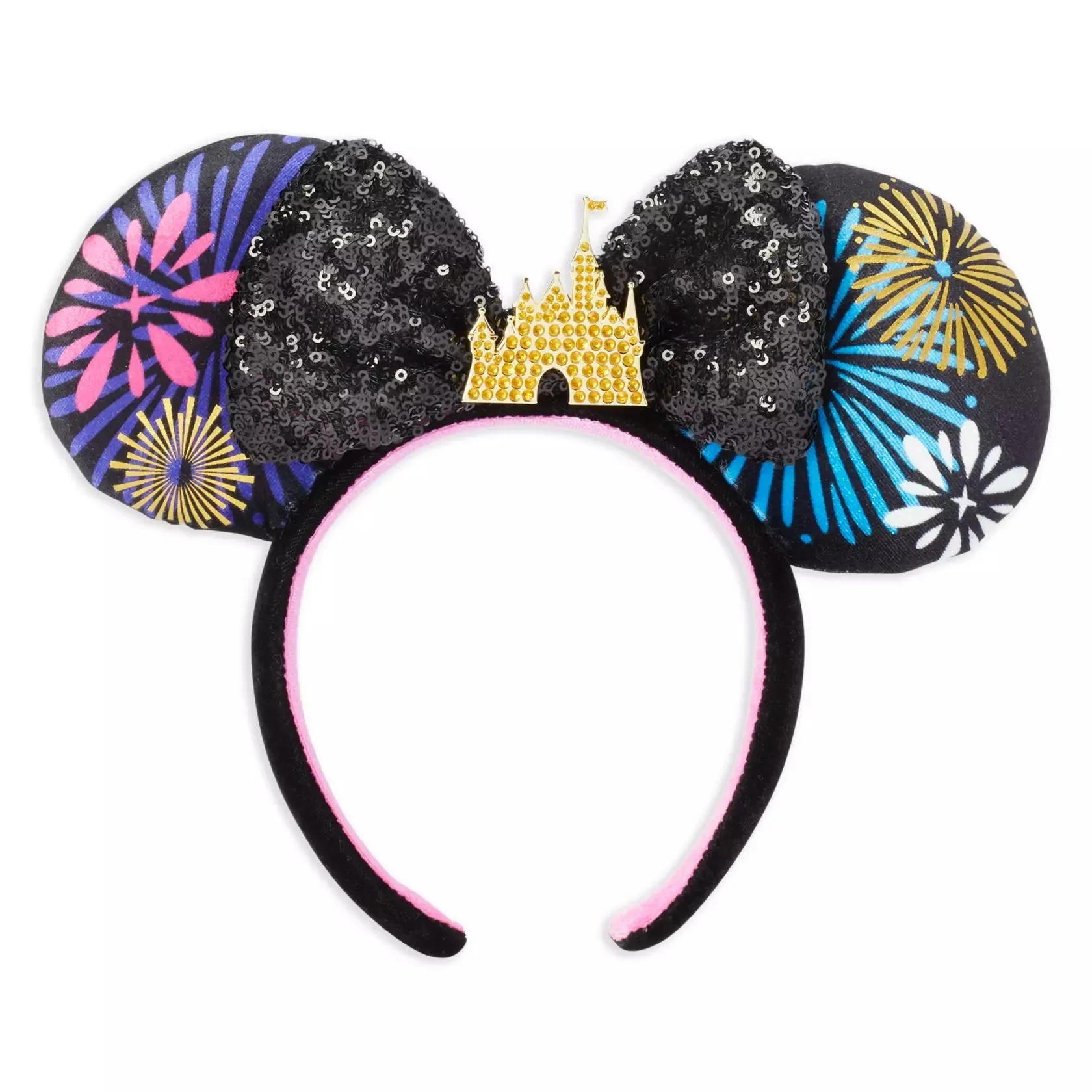 Disney Mini Backpack Ears Set Minnie Mouse The Main Attraction Fireworks & Castle Finale Loungefly