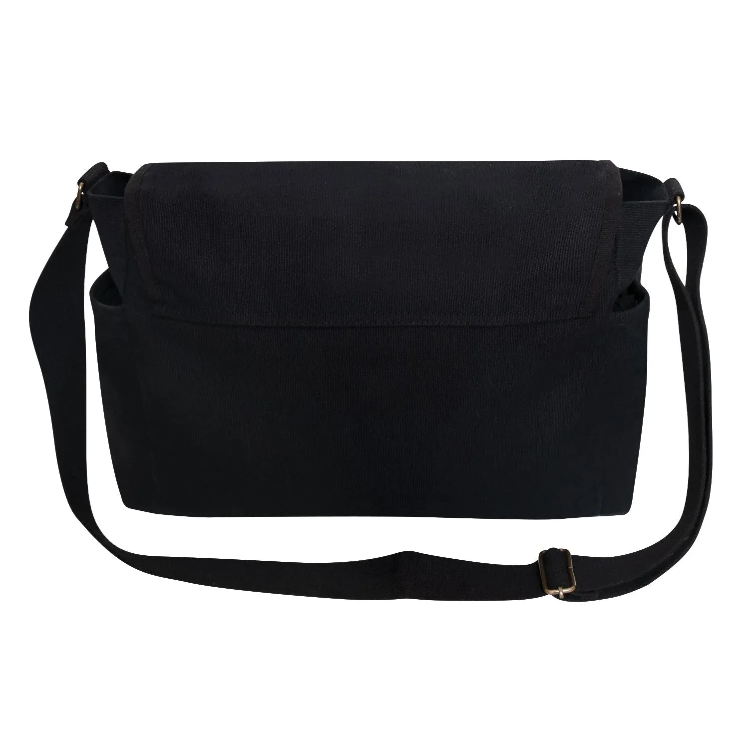 Distressed U.S. Flag Canvas Messenger Bag