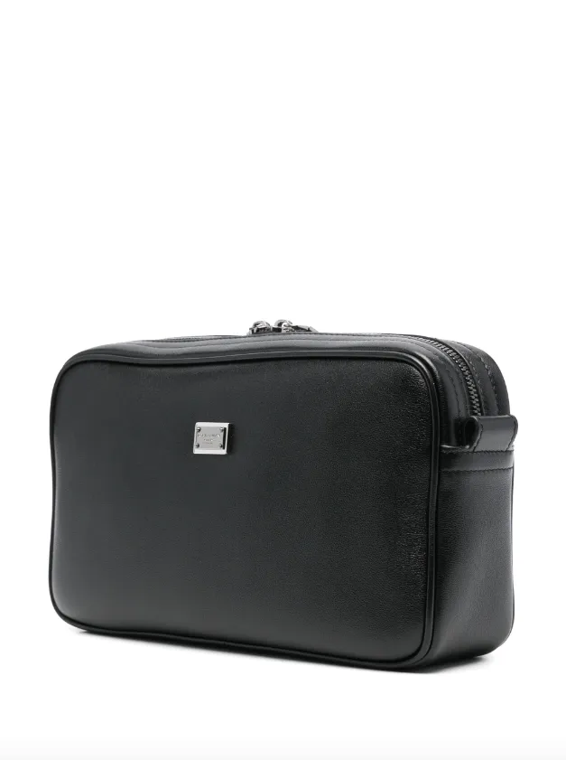 Dolce & Gabbana leather messenger bag