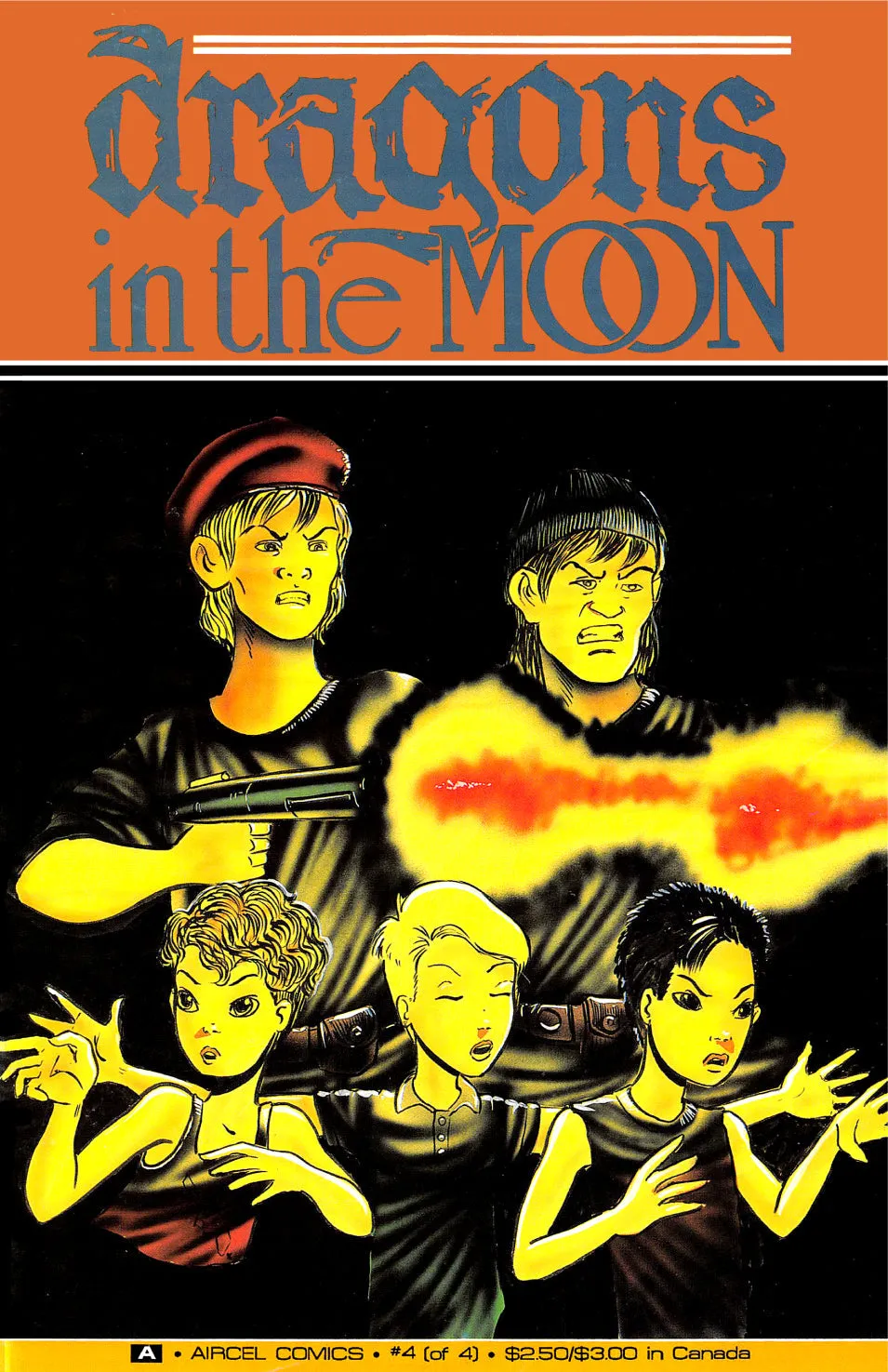 Dragons in the Moon Issues 01-04