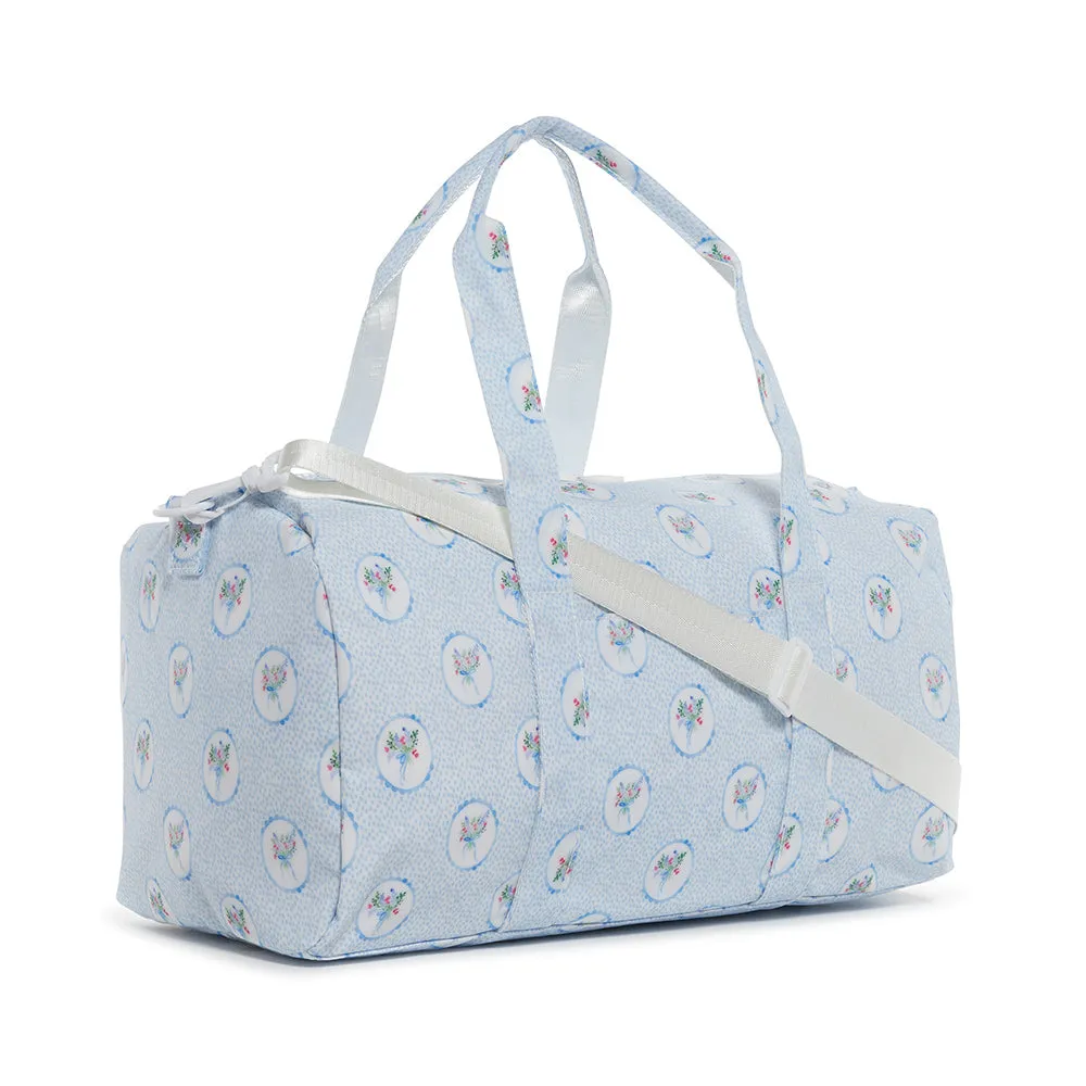 Duffel - Weekender - Medallion Floral Blue
