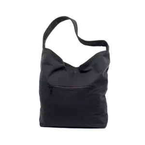Earth Bag Hobo, Black (Recycled Plastic Bottle Series)
