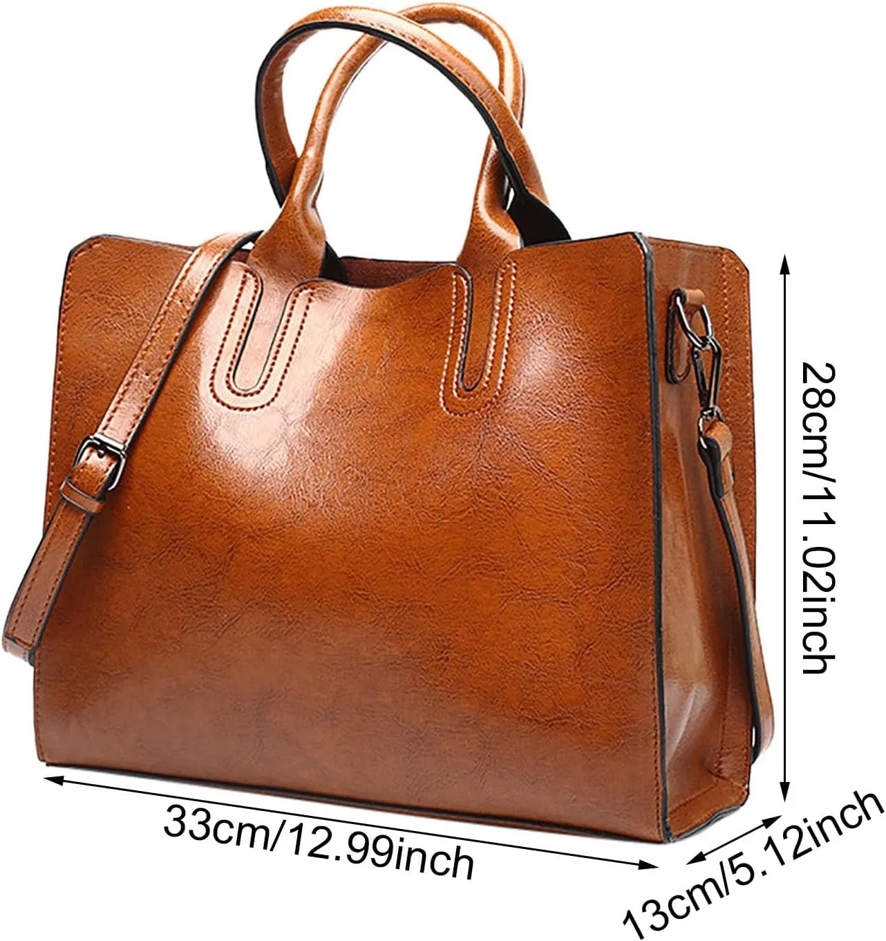 Elegant Satchel Bags for Women Fashion Versatile Satchel Purses with Multi Zipper Pocket Versatile Travel Purse(Blue)
