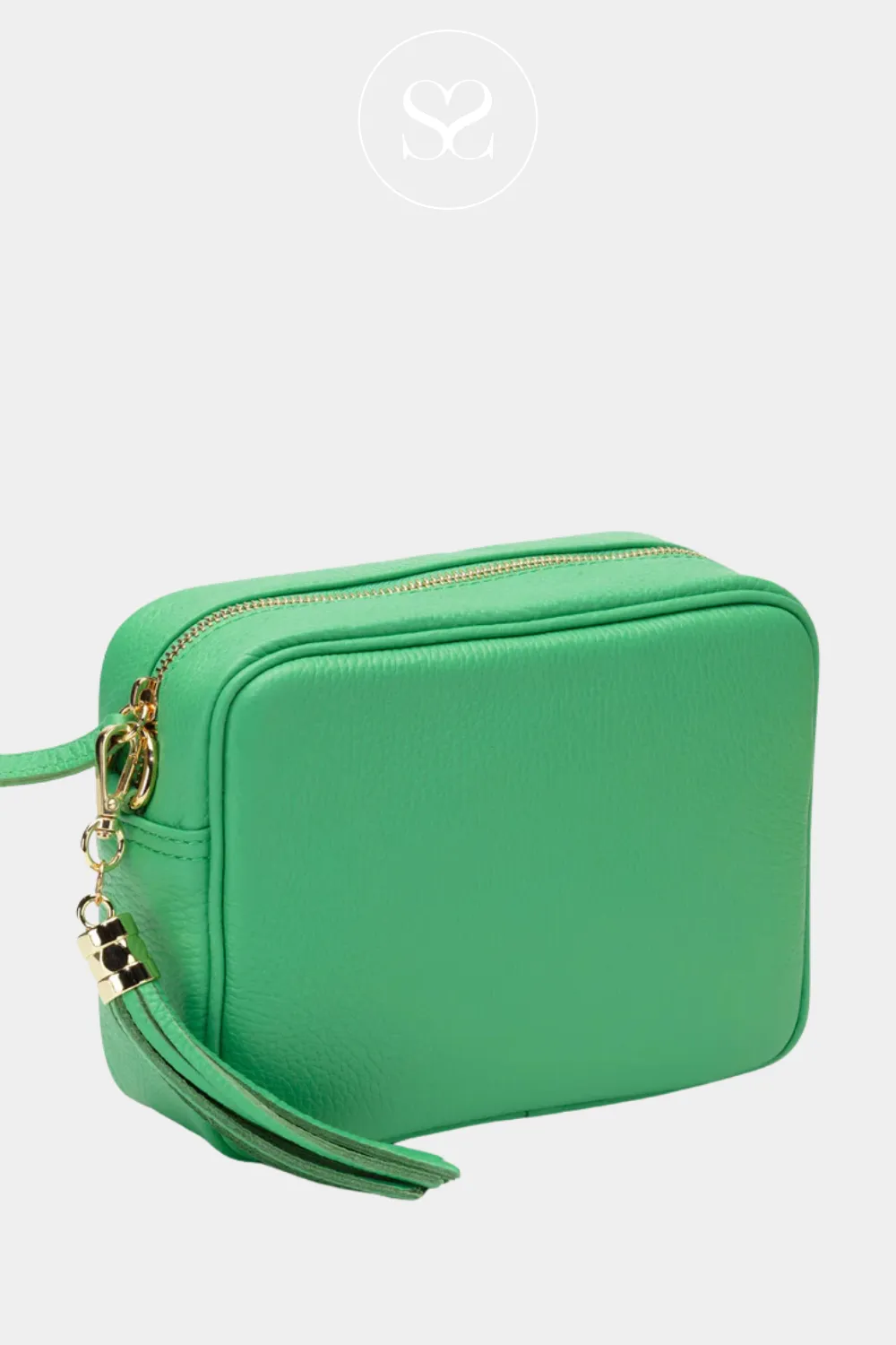ELIE BEAUMONT - CROSSBODY BAG - PISTACHIO GREEN