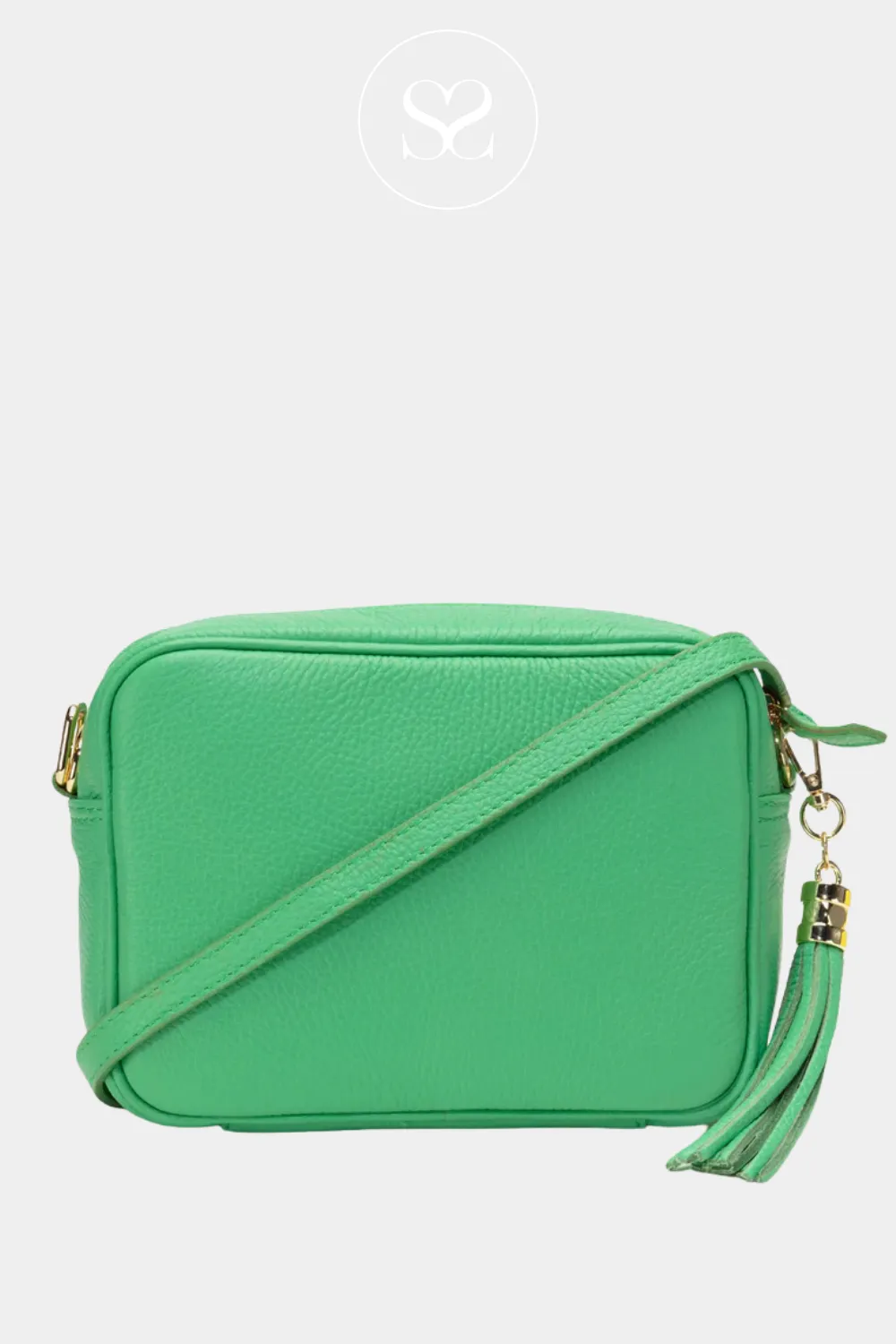 ELIE BEAUMONT - CROSSBODY BAG - PISTACHIO GREEN