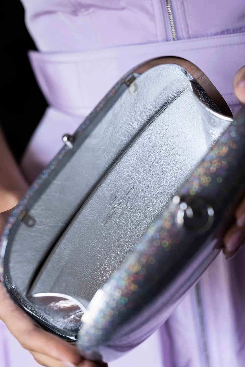 Elina Clutch - Rainbow Stardust