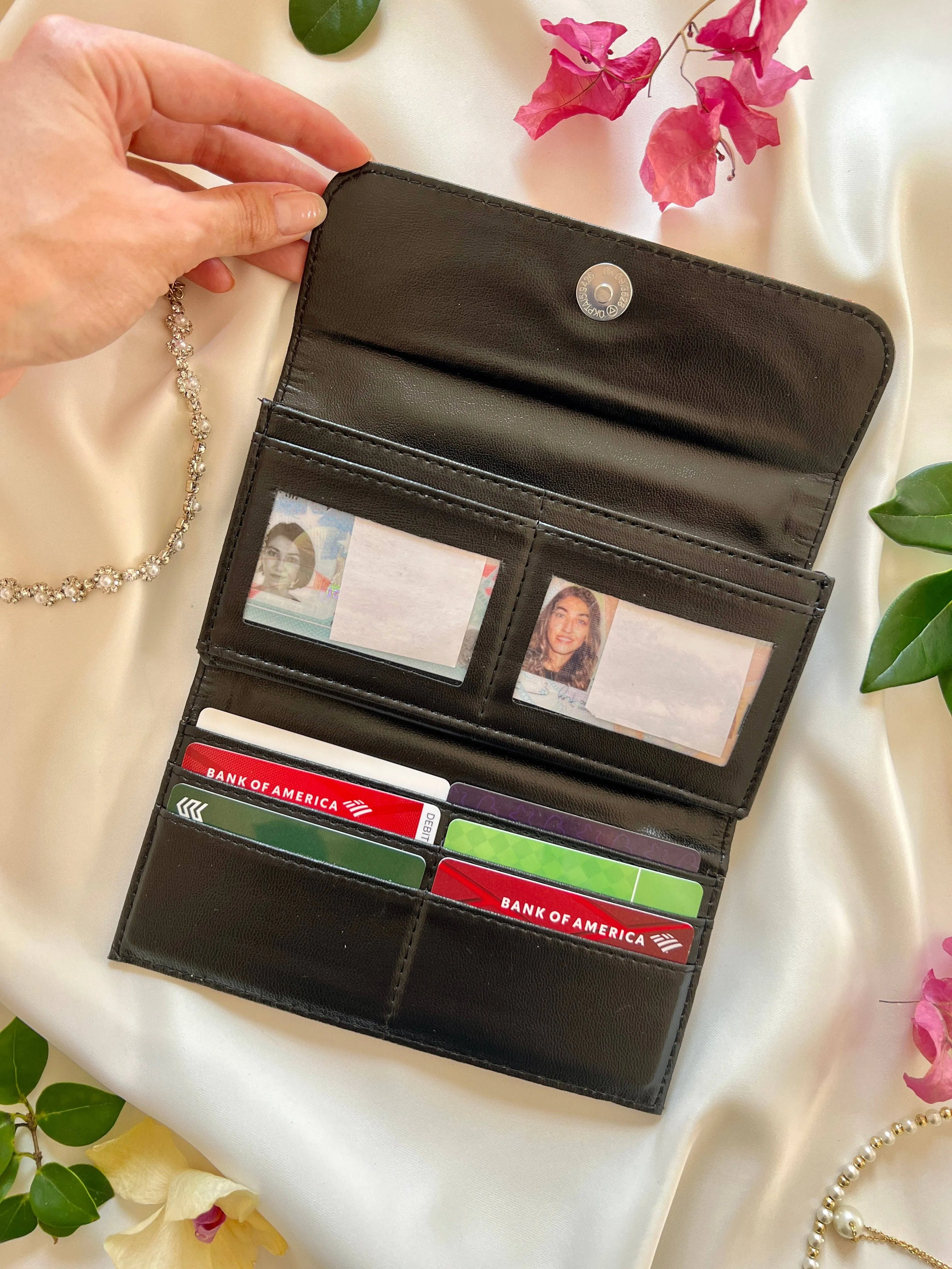 Embroidered Wallets