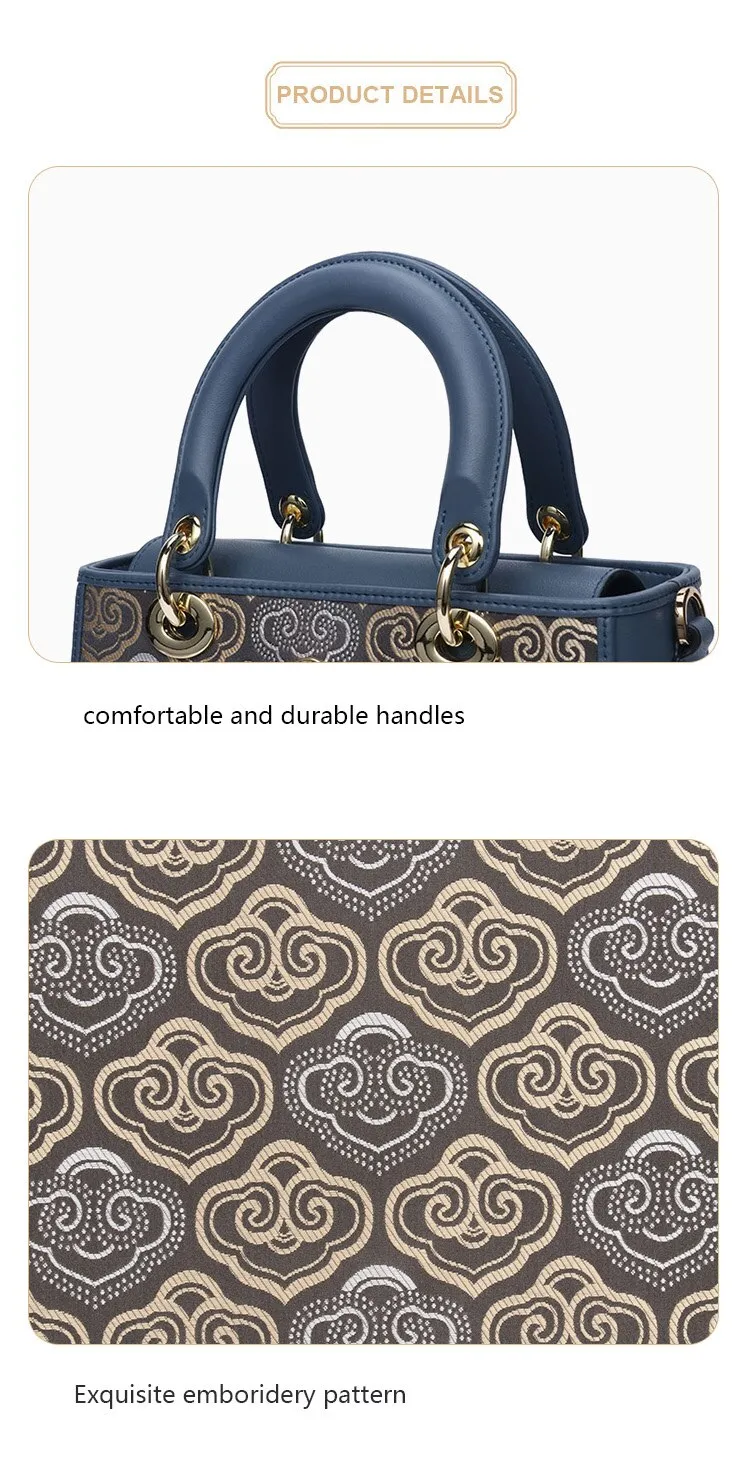 Embroidery Chic Element Women's Shoulder Bag