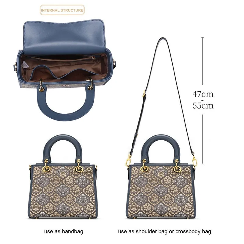 Embroidery Chic Element Women's Shoulder Bag