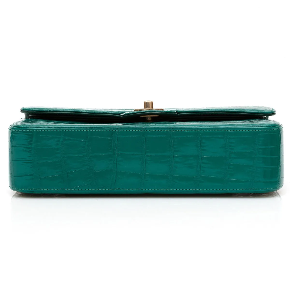 Emerald Medium Double Flap Bag