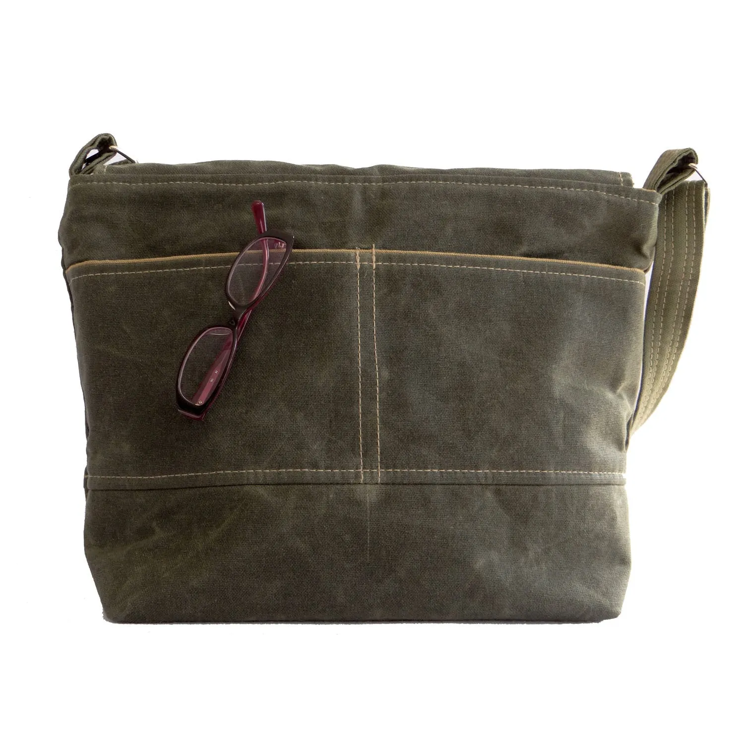 Englewood Waxed Canvas Mens Field Bag