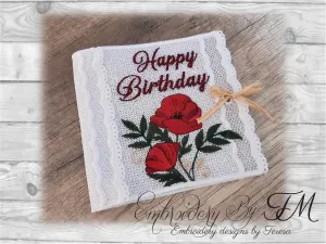 Envelope  Happy Birthday  / two sizes