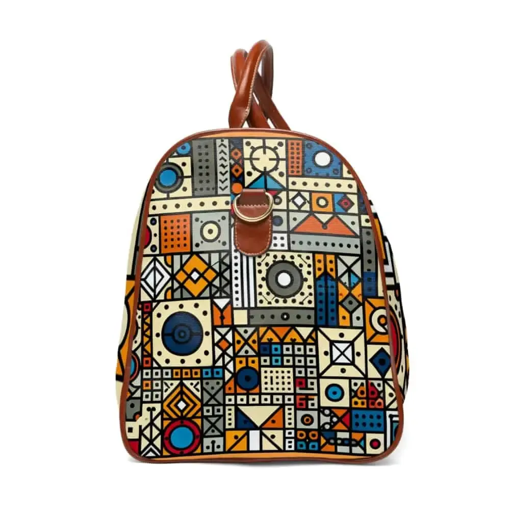 Evelyn Polygon - Geometric Travel Bag