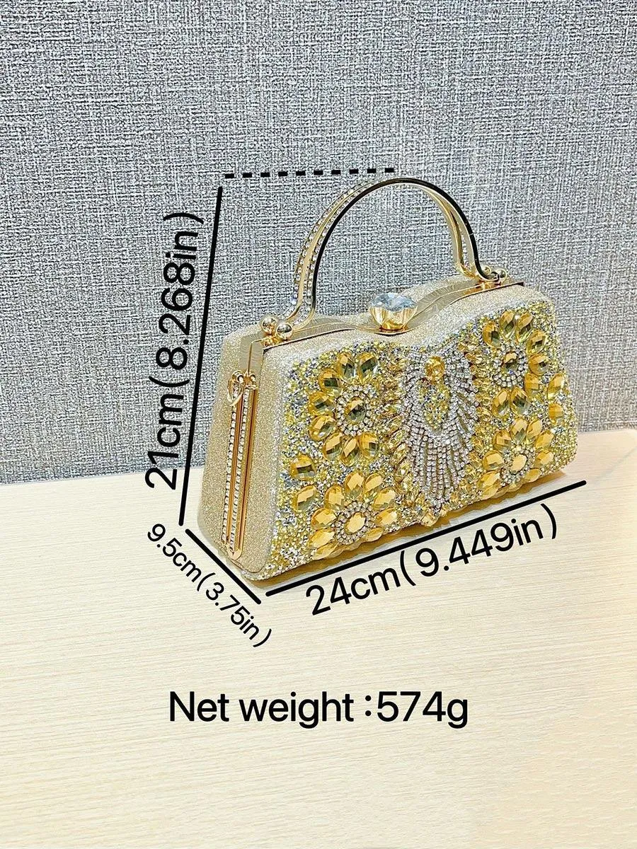 Evening Shinning Rhinestone Clutches MNBF112