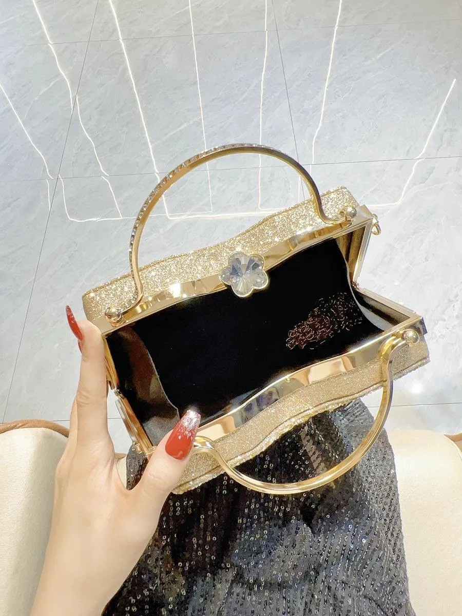 Evening Shinning Rhinestone Clutches MNBF112