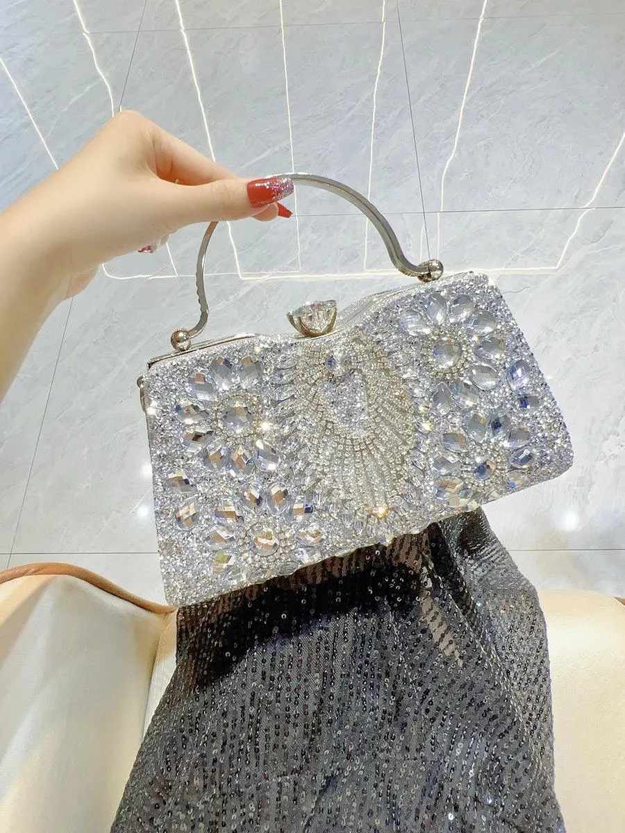 Evening Shinning Rhinestone Clutches MNBF112